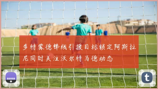 多特蒙德锋线引援目标锁定阿斯拉尼同时关注沃尔特马德动态